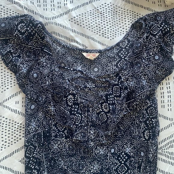 Romper Lace up front size small - Picture 4 of 6